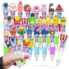 BAISDY 24Pcs Fun Pens Multicolor Pen in One, 4-in-1 Cute
