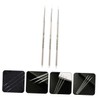 Healeved 3pcs Nail Art Pens Dual- Acrylic Drawing Tools for