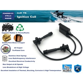 Ignition Coil for Suzuki 90 100 115 140 HP Outboard DF90 DF100 DF115 DF140 33410-90J00 33420-90J00