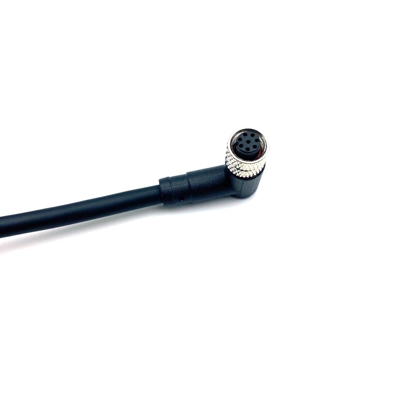 FOWIUNYE M8 8 Pin Female Connector Cable, A Code Right