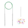 Knitting Needles Circular 40 inch (100cm) Stainless Steel Round Knitting