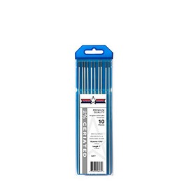2% Ceriated TIG Welding Tungsten Electrodes 5/32” x 7” 10-Pack