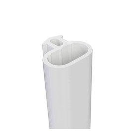 Stormguard Replacement Rubber UPVC window door gasket seal draught proofing excluder (12 Meters, White)