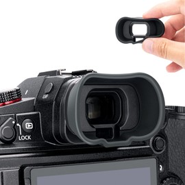 KIWIFOTOS Extended Eyecup for Panasonic LUMIX DC-GH6 GH5S GH5 Viewfinder Guard Replaces Panasonic 4YE1A561Z Rubber Eyecup