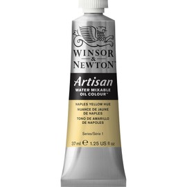 Winsor & Newton Artisan Water Mixable Oil Colour, 37ml Tube, Naples Yellow Hue