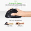 ZJchao Ergonomic Mouse, Optical Vertical Mouse Ergonomic Wired Mouse USB