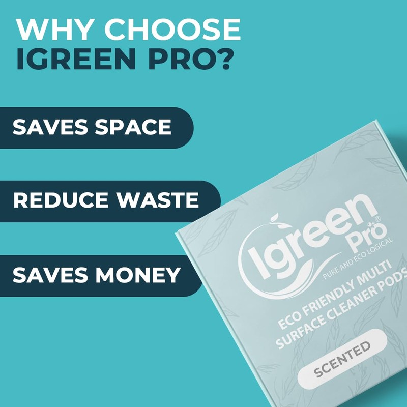 IGreen Pro Multi-surface All Purpose Cleaner | Refill Tablet 12