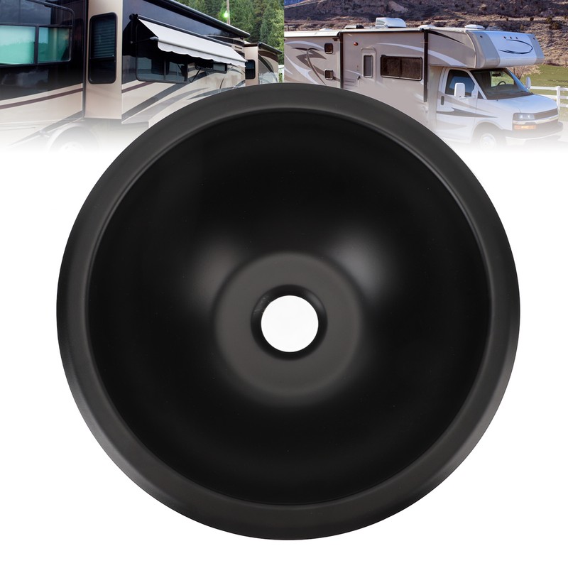 9 X 4in 304 Stainless Steel Sink Round Easy To