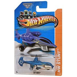 Hot Wheels Sky Knife 76/250, Blue