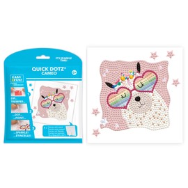 DIAMOND DOTZ Llama Rainbow Animal Diamond Painting Kits for Kids - Diamond Art Kits a Relaxing Creative Craft Kit with Dotz Gems 5.1"x5.1"