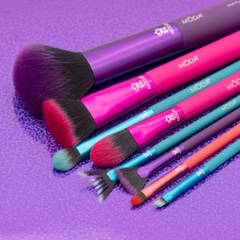 MODA Ultimate Face Kit – 8pc Makeup Brush Set for Flawless Foundation, Contour & Highlight – Vegan, Cruelty-Free, Ultra-Soft Filaments