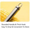 2Pcs Stainless Steel Corn Peeler, Corn Shaver Scraper Corn Thresher