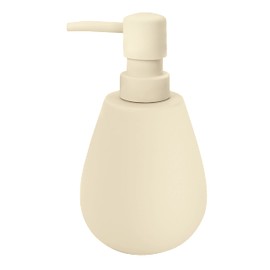 Kleine Wolke Soap Dispenser, Sandy Beige, Länge 8,8 x Breite 8,8 x Höhe 15,7 cm