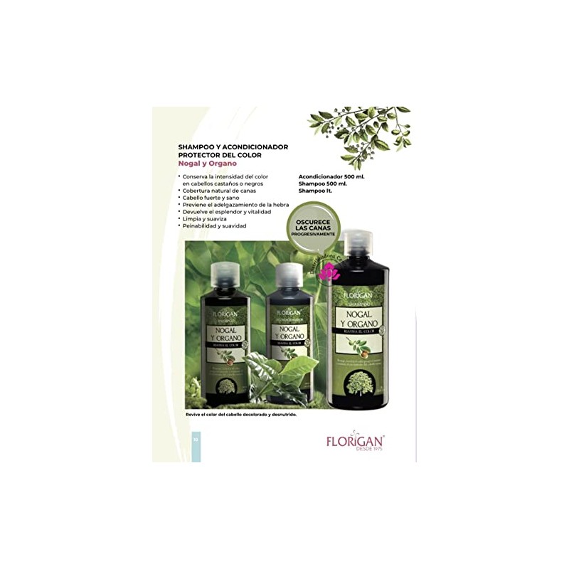 Nogal y Organo Tratamiento Florigan® 1lt./500ml.