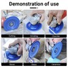 LOZLIN 2PCS 125mm Marble Brazing Bowl Grinding Blade Cutting Diamond