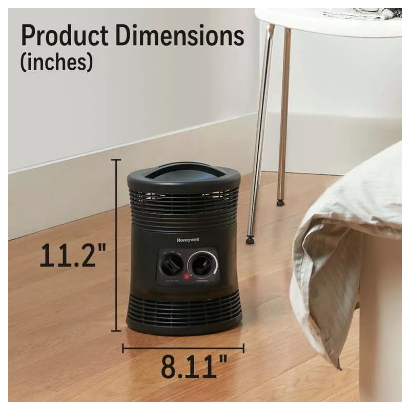 Honeywell Calentador Honeywell 360 Color Negro
