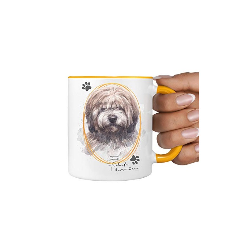 Tibet Terrier Tsang Tasse SIGNATURE DOGS Hund Motiv Hundemotiv Kaffee