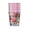Unique Party 79116 - 9oz LOL Surprise Paper Cups, Pack