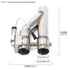 PQY Universal 2.5 Inch Stainless Steel Exhaust Pipe Kit