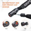 GRIFEMA Bicycle Lock, High Security Anti-Theft Bicycle Chain Lock, Hardened