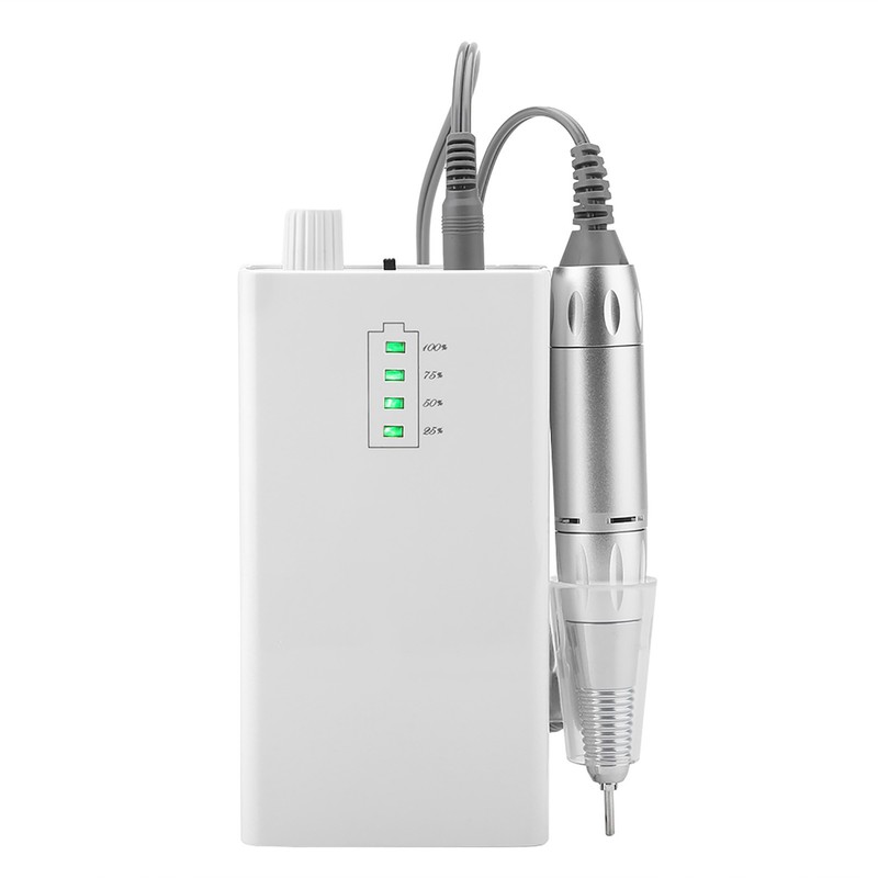 Portable Rechargeable Electric Nail Drill Machine 30000 RPM Cordless Manicure