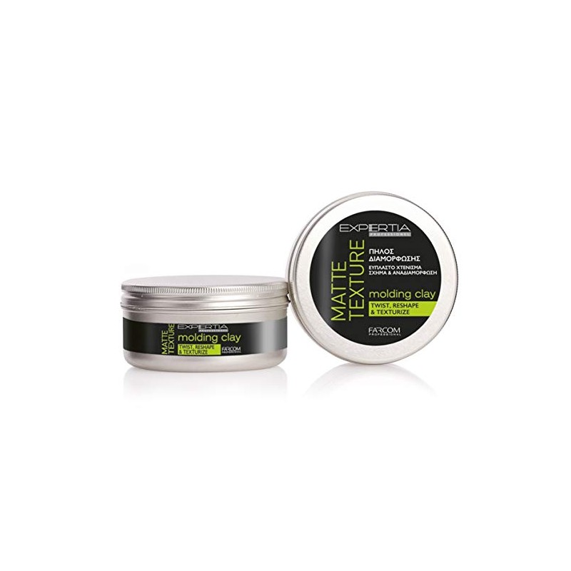 FARCOM Expertia Professionel Matte Texture Moulding Clay 100 ml Hair