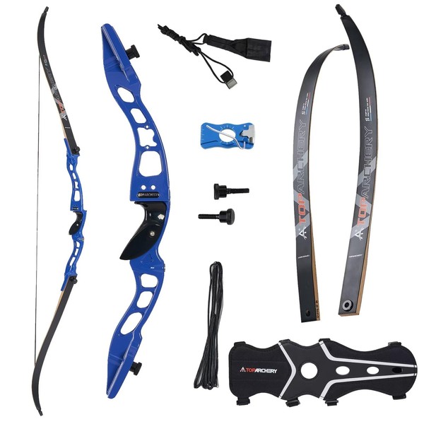 TOPARCHERY Recurve Bows for Adults, Archery Bows - Competition Takedown