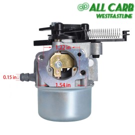 For Briggs & Stratton Carburetor For Briggs & Stratton 796608 111000 11P000 121000 12Q000 Engines carb