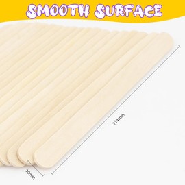 800 Wooden Ice Cream Sticks, Wooden Spatulas, Wooden Sticks for Crafts, Wooden Ice Sticks Wood, Wood for Crafts, Spatula Wood, Wooden Handle, Ice Sticks Wood Wide, Popsicle Sticks, Wooden Ice Sticks