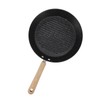 Round Frying Pan Universal Nonstick Flat Bottom Iron Grill Pan