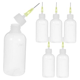 Mobestech 12pcs Glue Applicator Bottles Squeeze Bottles for Crafts Glue Application Paint Ink Reusable and Easy to Clean Design