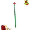 Hohopeti Built-in Glass Rod Portable Garden Thermometer Soil Temperature Gauge