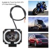 10 to 60V LED Spotlight 2000LM IP67 Waterproof Two Color