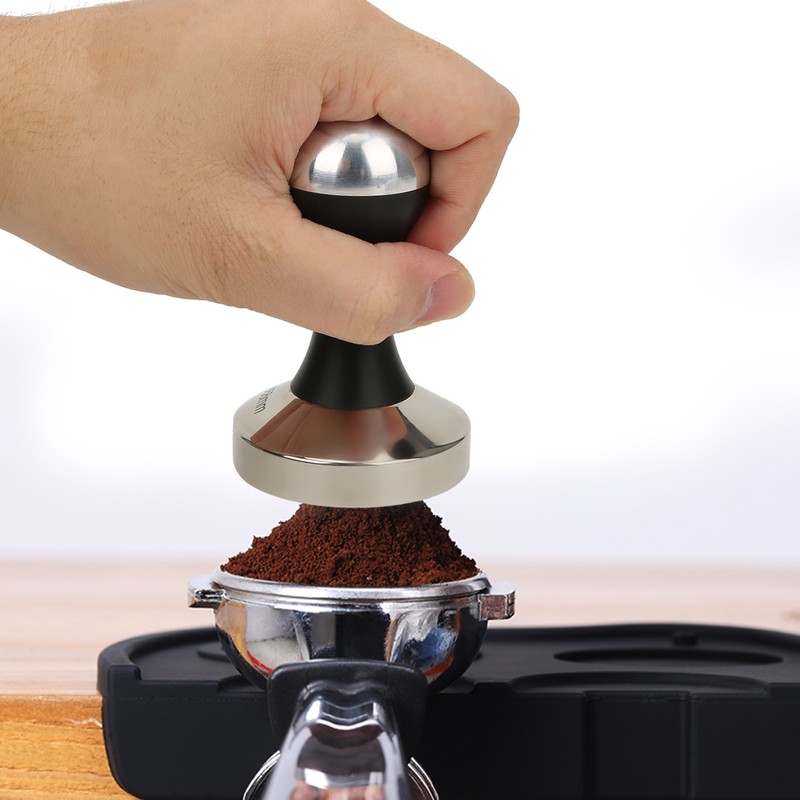 58mm Bottom Stainless Steel Coffee Tamper with Frosted Handle Coffee