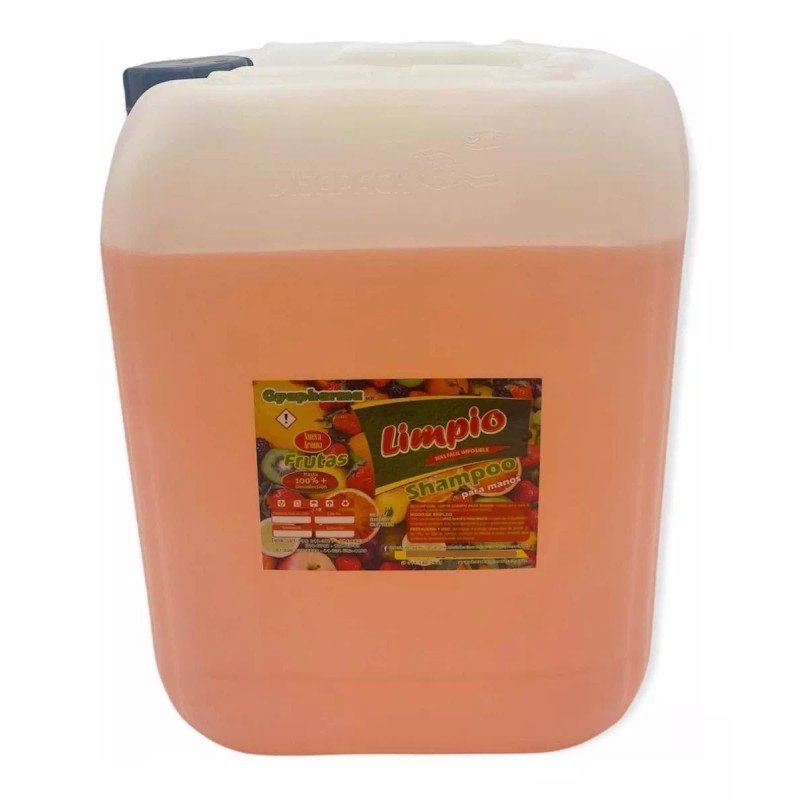 Gyapharma S.A. DE C.V. Shampoo Para Manos Limpio Concentrado 20