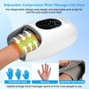 Hand Massager with Heat and Compression, Cordless Hand Massage Device