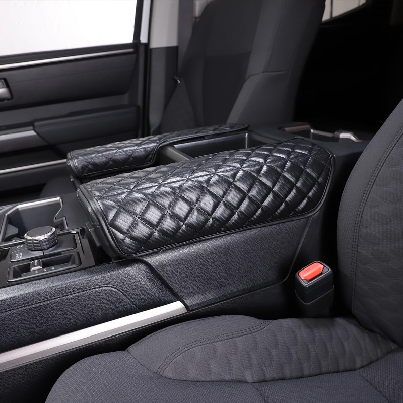 TOYCIDFG Center Console Armrest Cover Cushion Pad Compatible with Toyota
