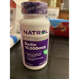 Natrol Beauty Biotin 10,000 Mcg 200 Tablets