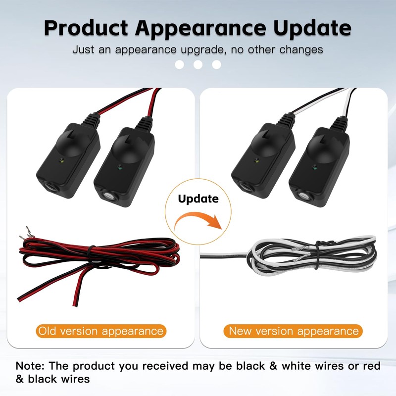 Garage Door Safety Sensor kit- Compatible with Chamberlain/Craftsman/Liftmaster Garage Door