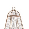 Panacea Rustic Wire Garden Cloches, Set of 6 – 20"