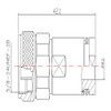 LMR300 케이블용 5PCS N 남성 플러그 커넥터 LMR300 Cable 5PCS
