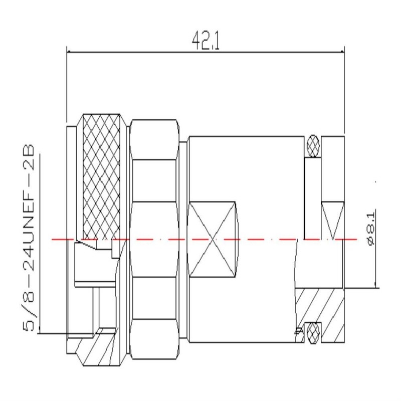 LMR300 케이블용 5PCS N 남성 플러그 커넥터 LMR300 Cable 5PCS