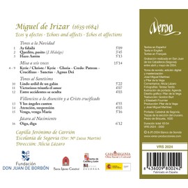 Miguel de Irízar: Ecos y afectos (Echoes and affects)
