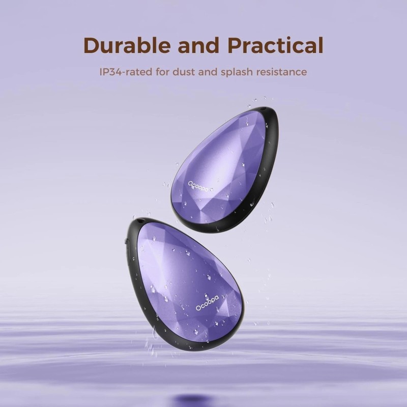 OCOOPA Diamond-Shape Magnetic 2in1 Rechargeable Hand Warmers Christmas Gift box