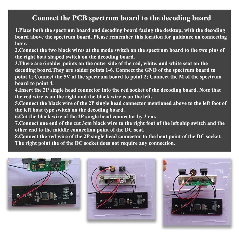 HUAGZIMO Soldering Practice Kit DIY Electronic Speaker Kit Learn Soldering