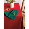 Now Designs Spectrum Rectangle Tablecloth Chili Red 90 x 60