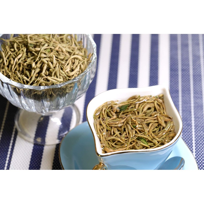 USTCM Honeysuckle Flower Tea Fragrant Honeysuckle Tea Leaves 100% Natural