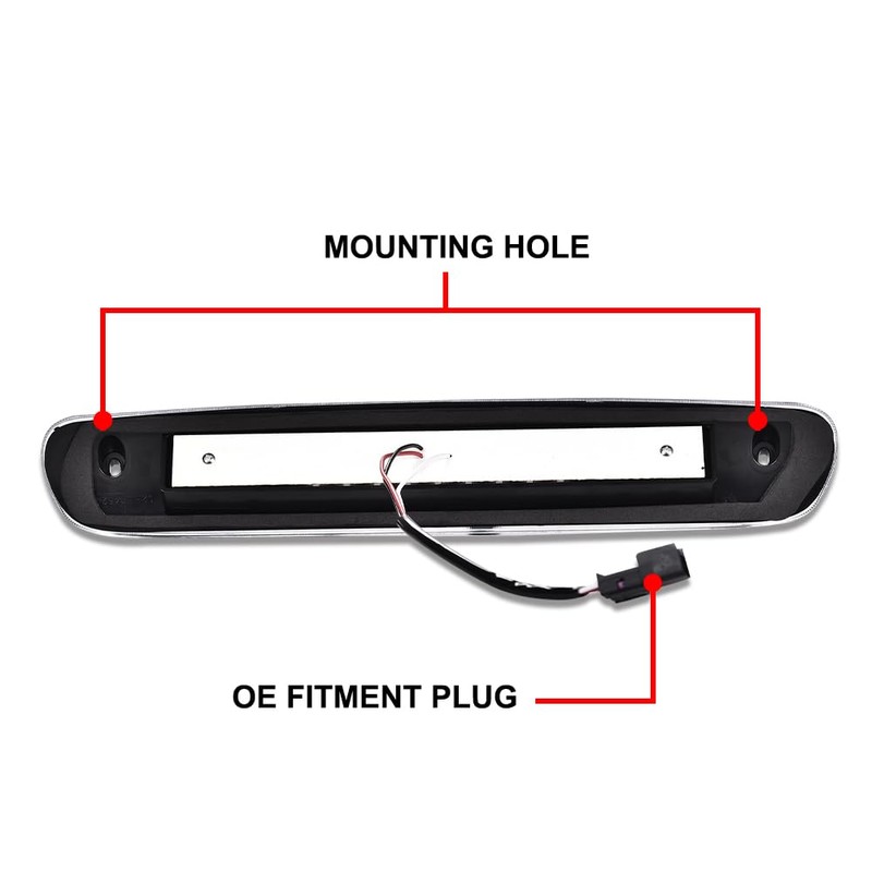ALLGOOD LED 3rd Third Brake Light, Compatible with Chevy Silverado/GMC