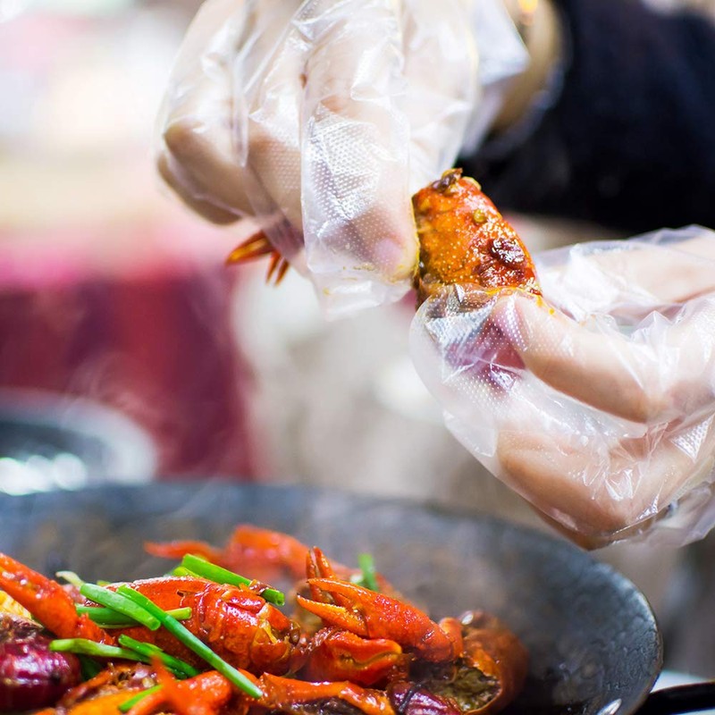 Pac-Dent Armor Disposable Protective Gloves Plus, Clear Premium Cast Polyethylene,