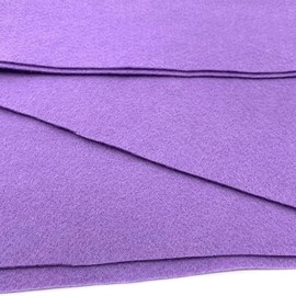 Ice Fabrics Craft Felt Fabric by The Yard - 72" Wide & 1.6mm Thick Acrylic Felt - Soft and Durable Lavender Fabric for DIY Arts & Crafts, Decorations and More - Half Yard Lavender